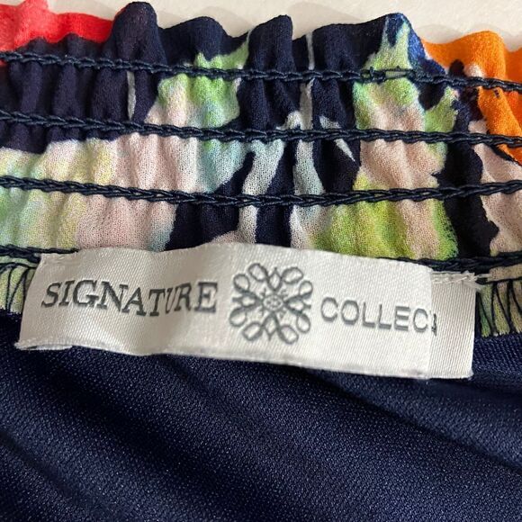 Signature Collection Bright Flowery Top / SZ: 3X / EUC - Picture 7 of 7